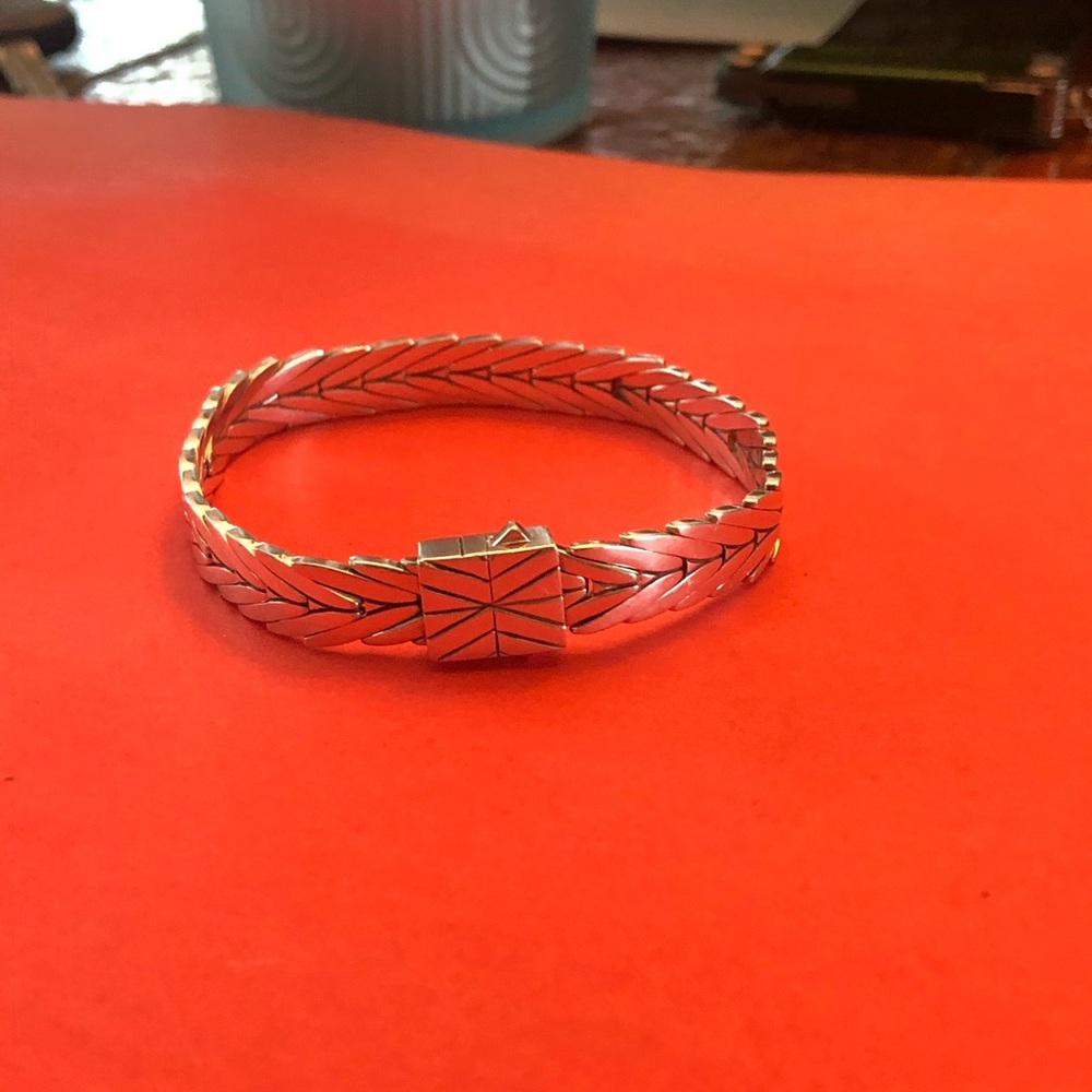 John Hardy Sterling Silver modern chain bracelet